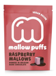 Raspberry & Dark Chocolate Mallow Puffs - Vegan Recipe